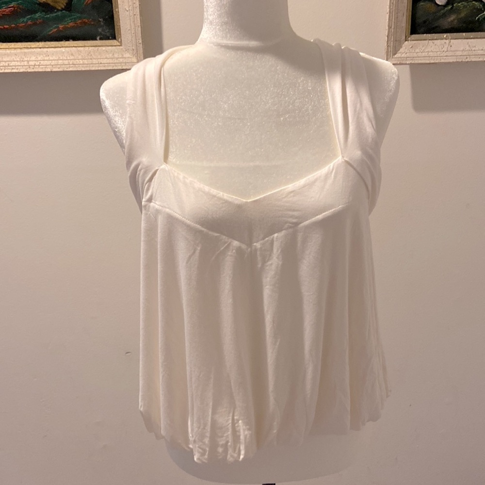 NWT FREE PEOPLE FLOUNCE HALTER TOP - Picture 1 of 7